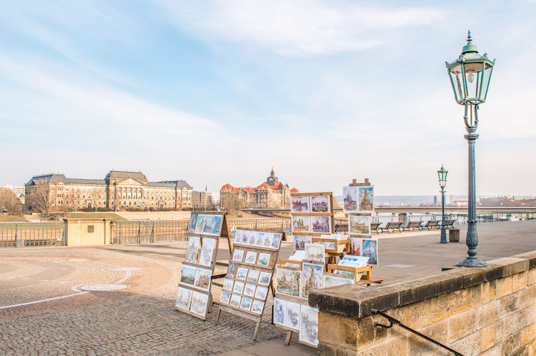 bezienswaardigheden Dresden Brühlsche Terras