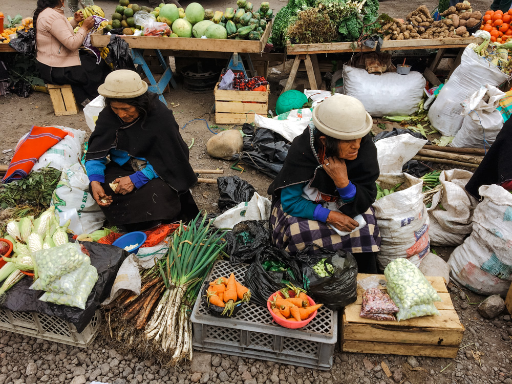 Ecuador bezienswaardigheden markt