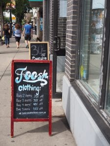 Foosh Edmonton shopping