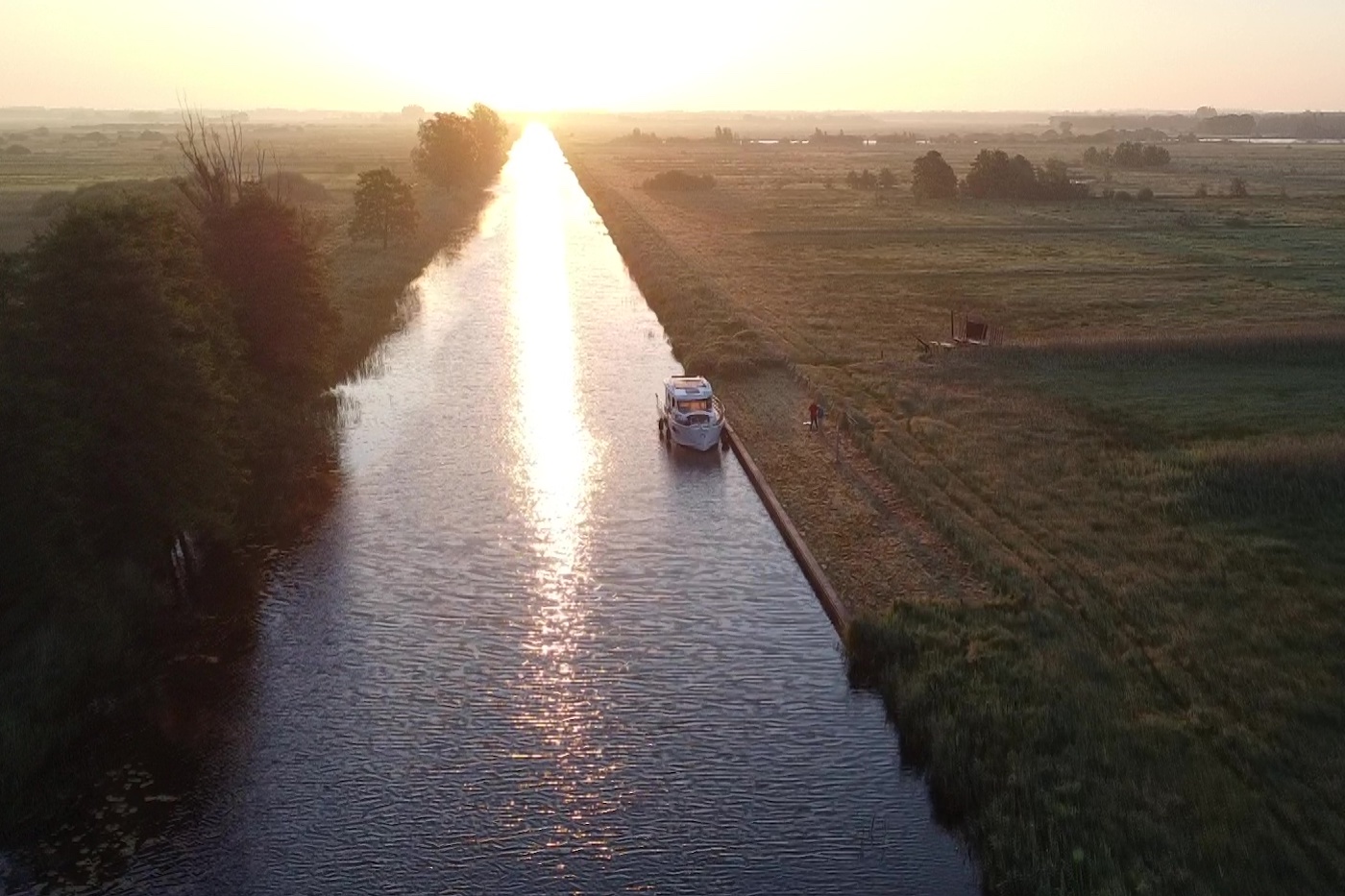 Elektrische boot huren Weerribben Wieden