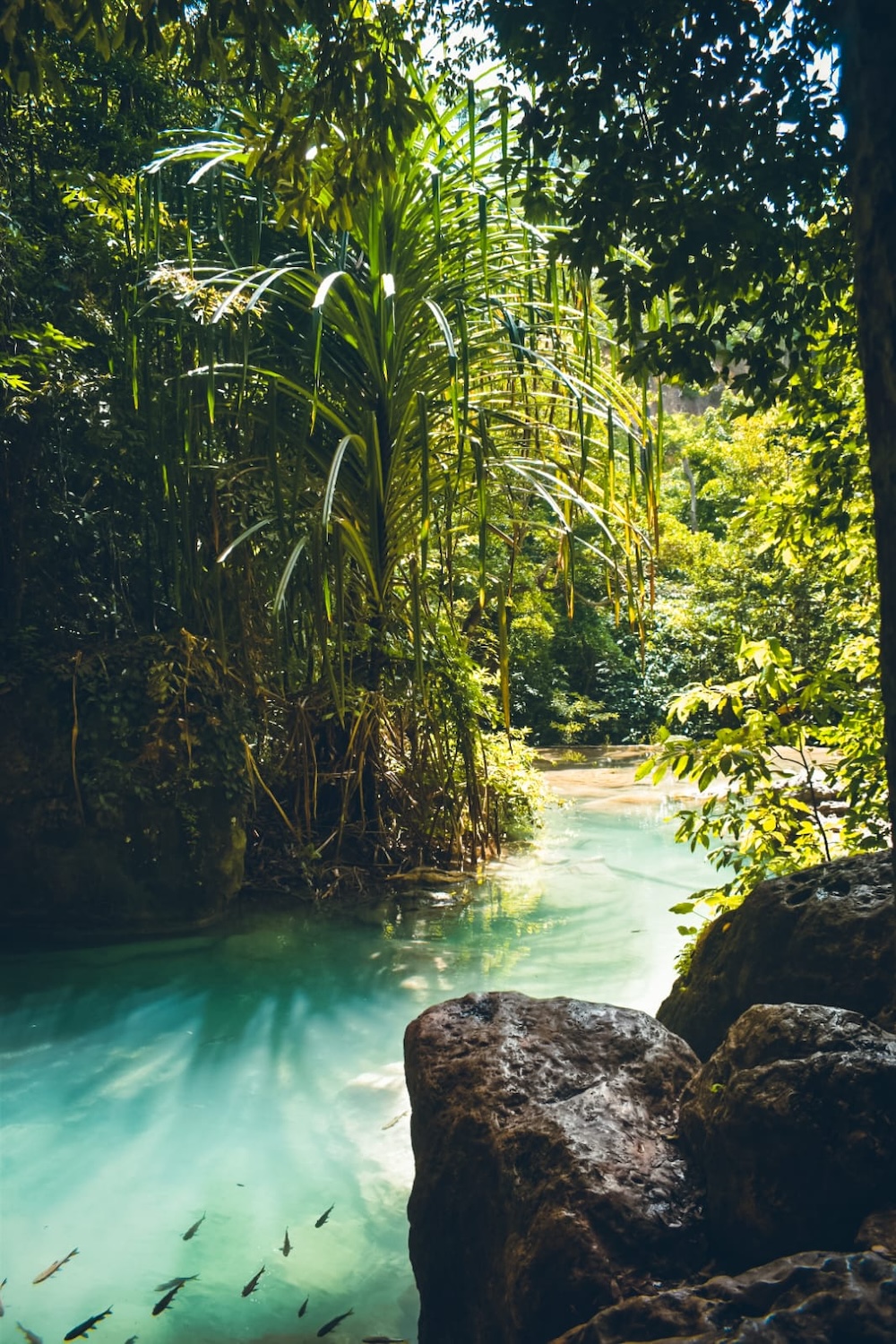 Erawan national park Thailand