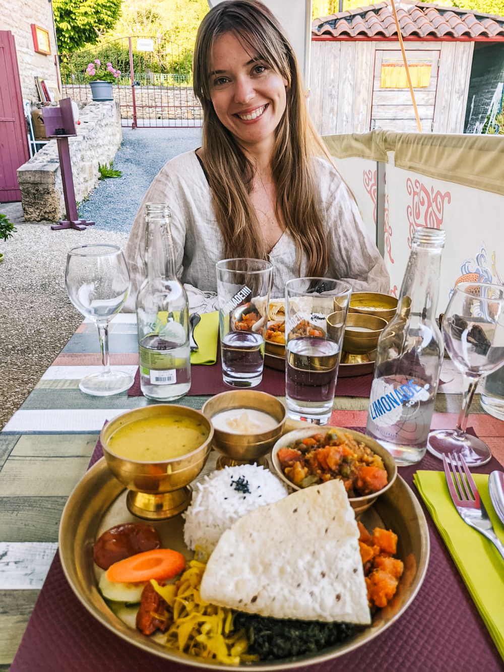 Eten bij Himalaya en Périgord