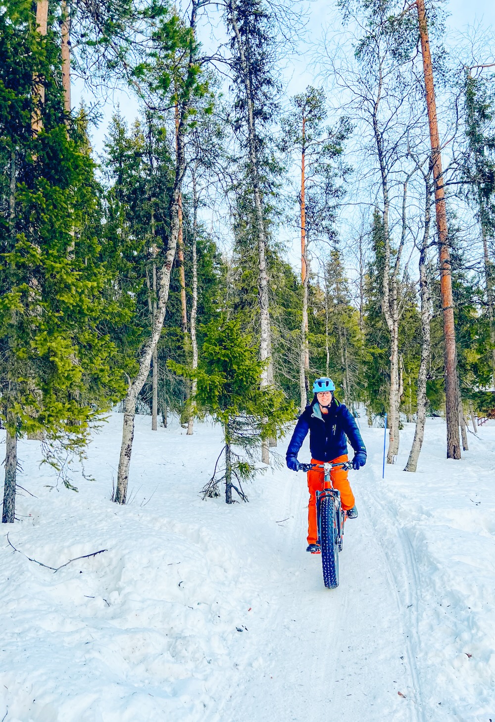 dikke laag sneeuw Finland