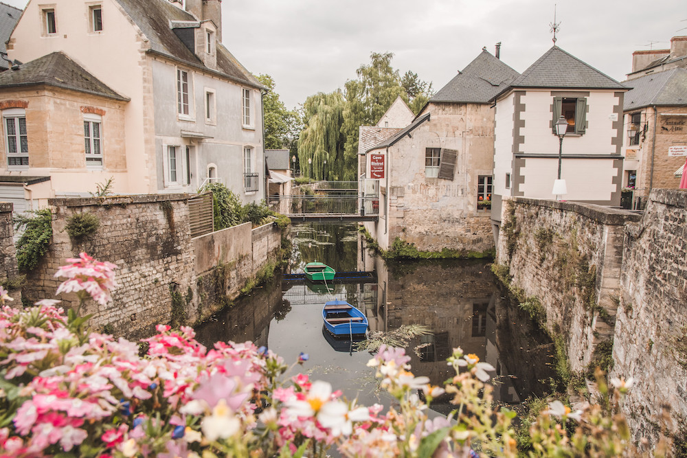 Fietsen in Normandie tip route Bayeux