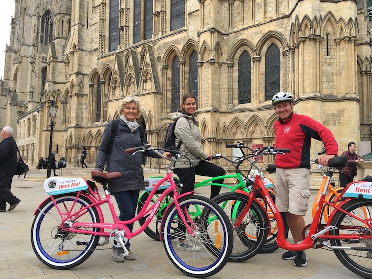 Fietsen york minster + york cycling tours