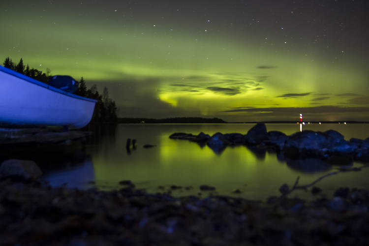 Finland Noorderlicht boot