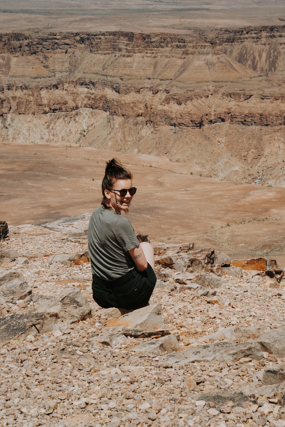 Fish River Canyon, natuur Namibie