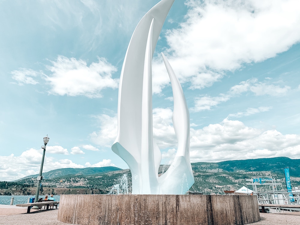 Fontein in Kelowna