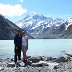 Frans jozef glacier yvonne backpacken nieuw zeeland