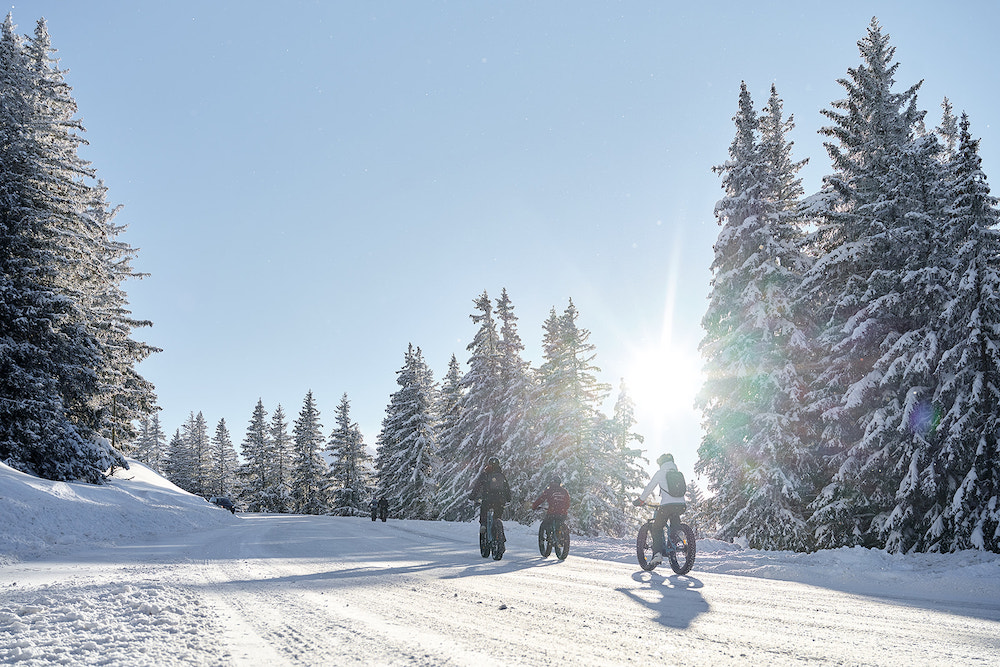 Franse Alpen, Winters Fatbiken