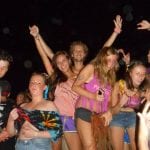 Full moon party op koh phangan in thailand