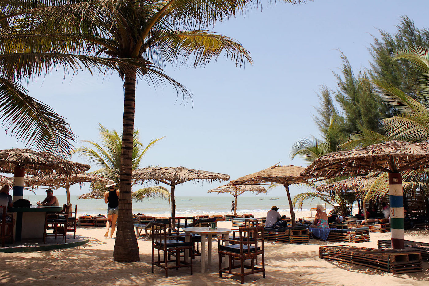 Gambia stranden