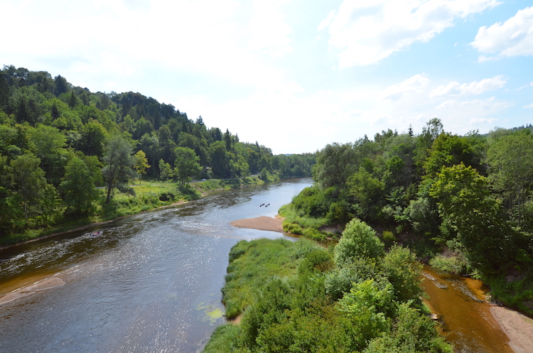 Gauja NP riga stedentrip