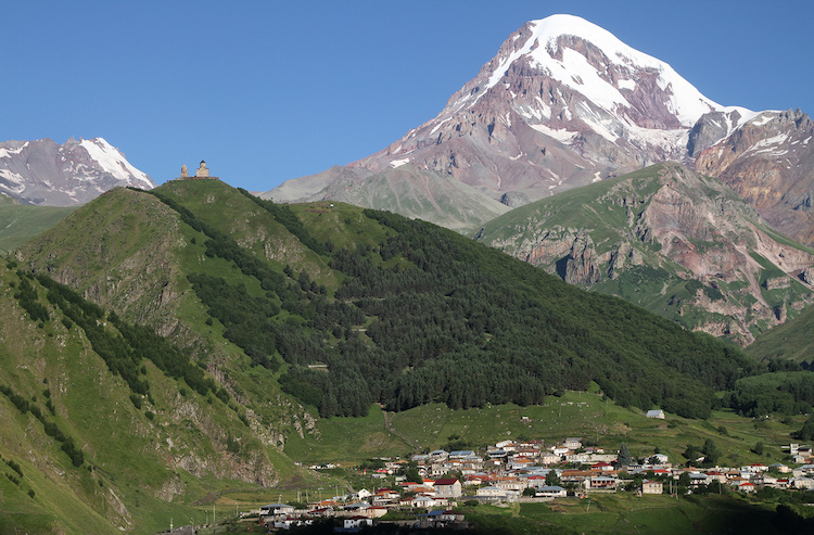 Georgie vakantie hoogtepunten Kazbegi