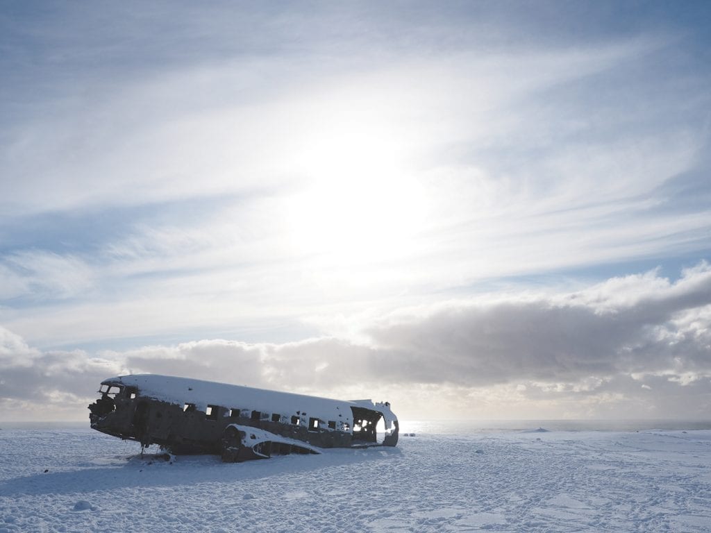 Golden-Circle-Ijsland-vliegtuig-wrak