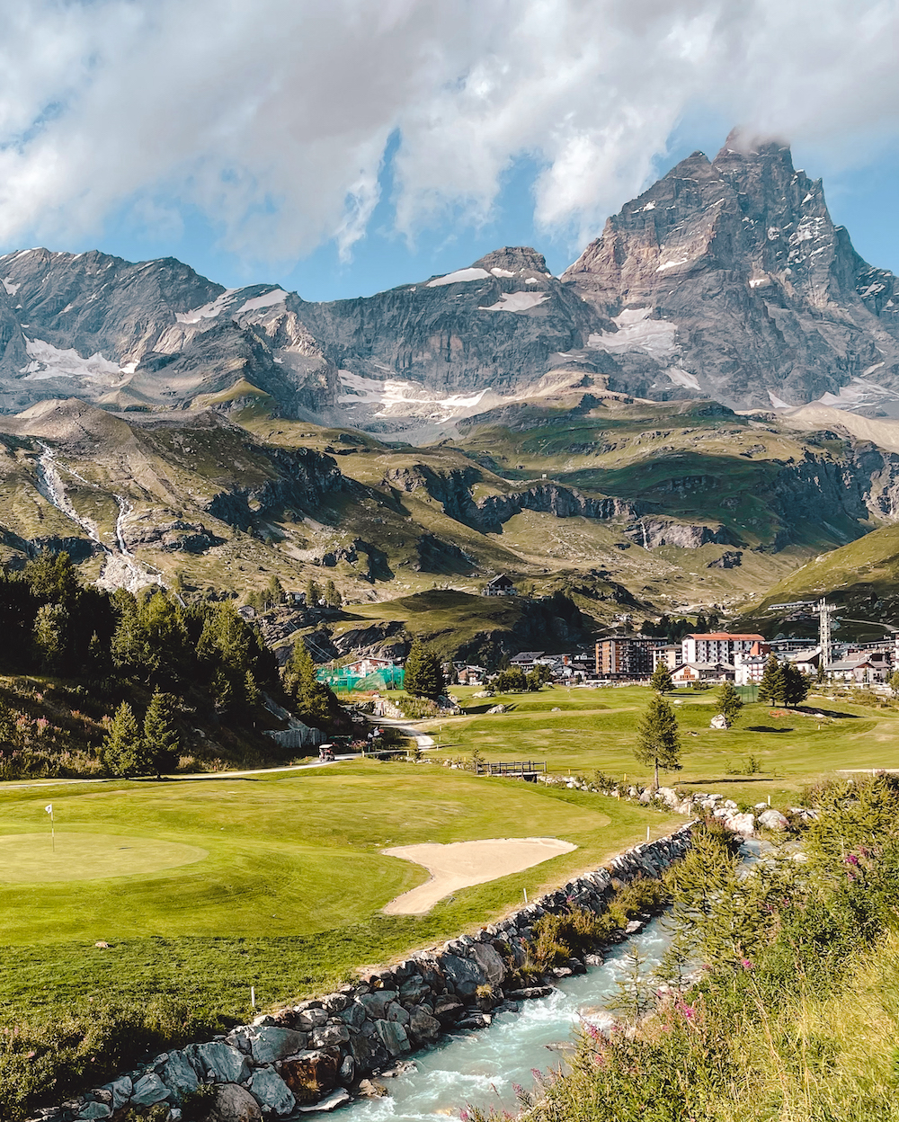 Golfen in Breuil-Cervinia