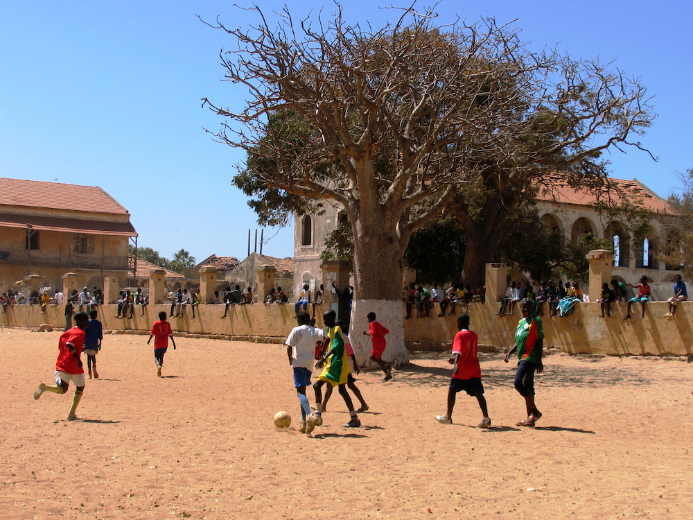 Gorée voetballen