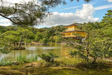 Gouden Kinkaku-ji tempel golden temple kyoto