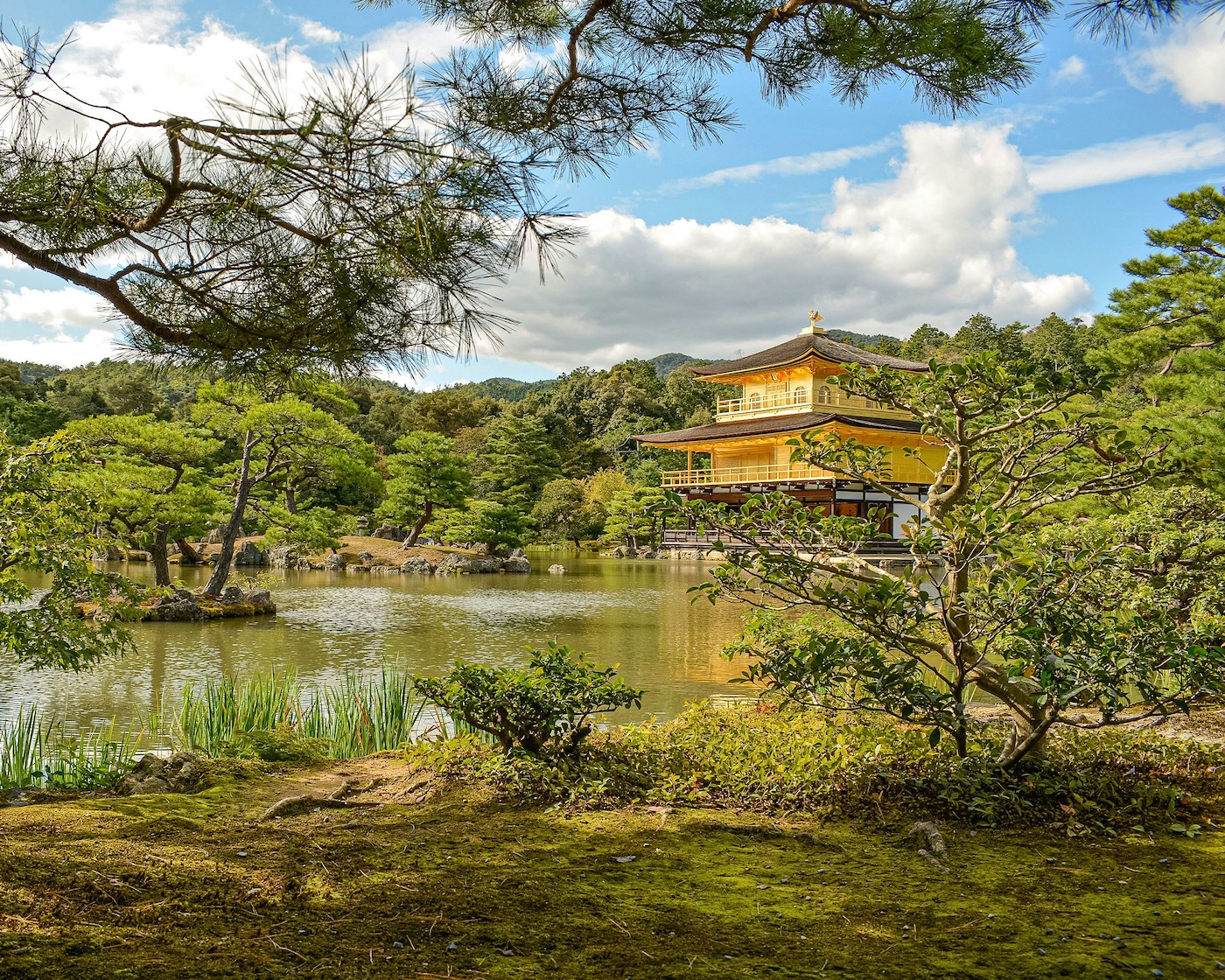 Gouden Kinkaku-ji tempel golden temple kyoto