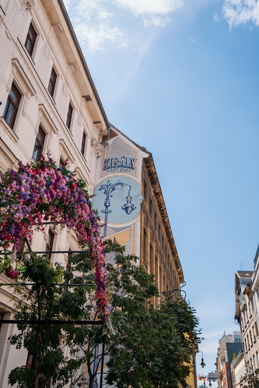 Gozsdu passage Budapest