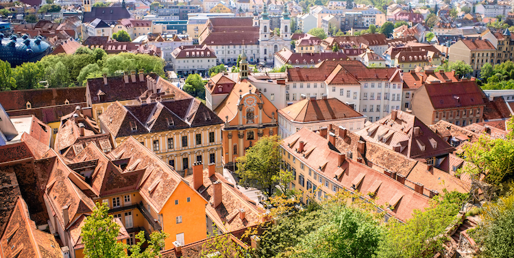 graz zomer oostenrijk