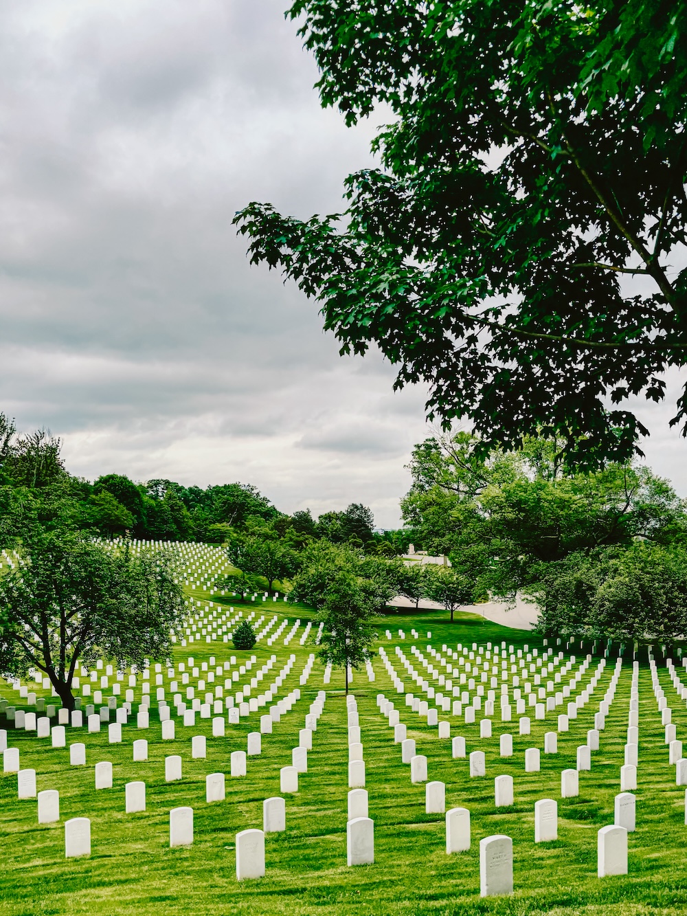 Green Arlington Cementry Washington