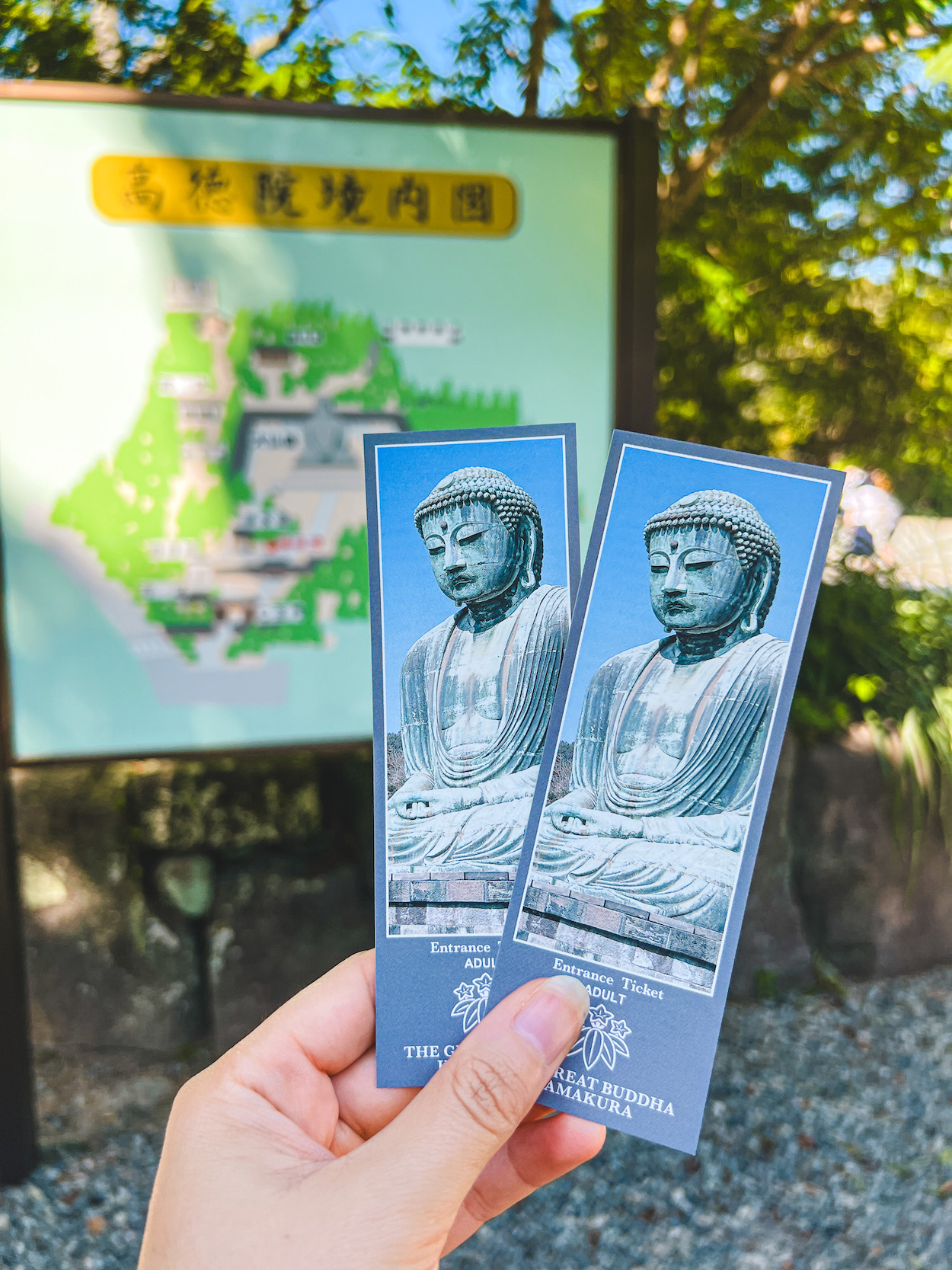 Grote Boeddha Daibutsu kamakura