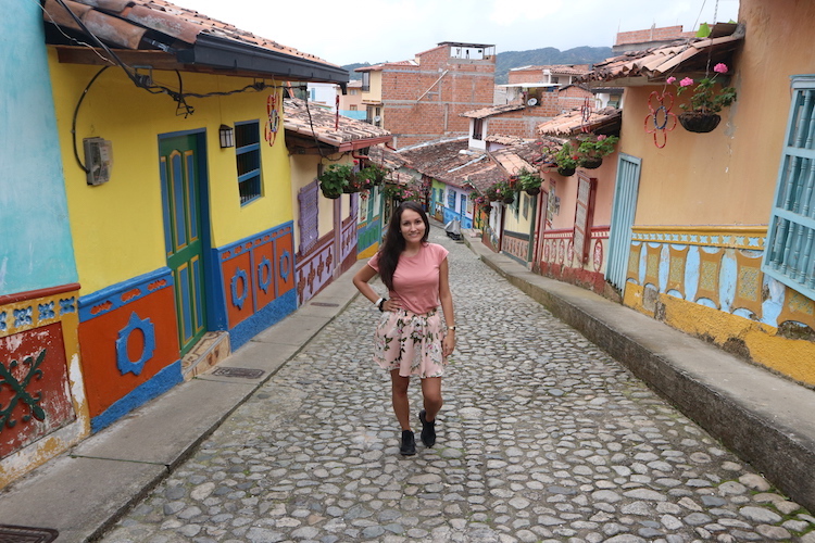 Guatape alleen backpacken colombia