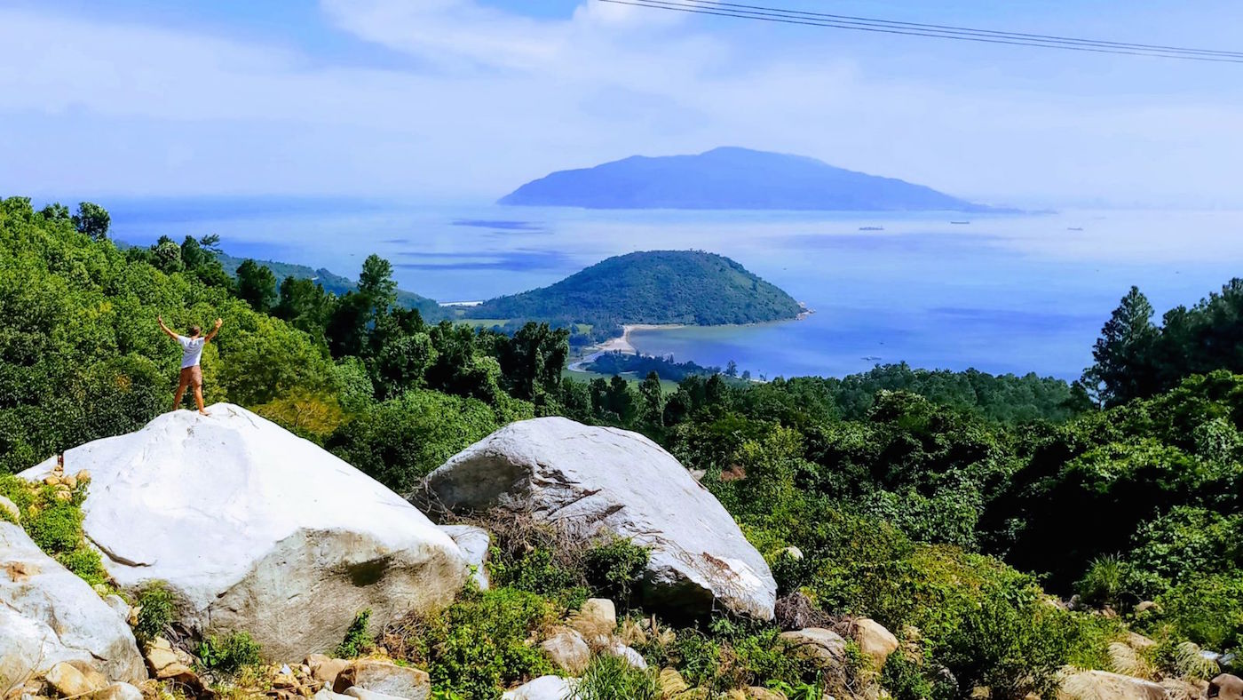 Hai Van Pass Vietnam uitzicht