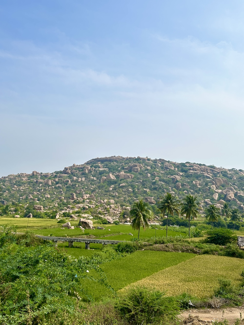 Hampi India landschap