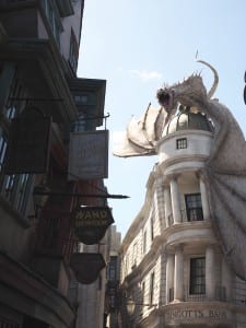 Harry Potter World draak