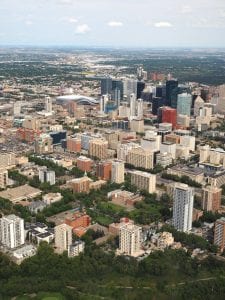 skyline Helicopter tour edmonton