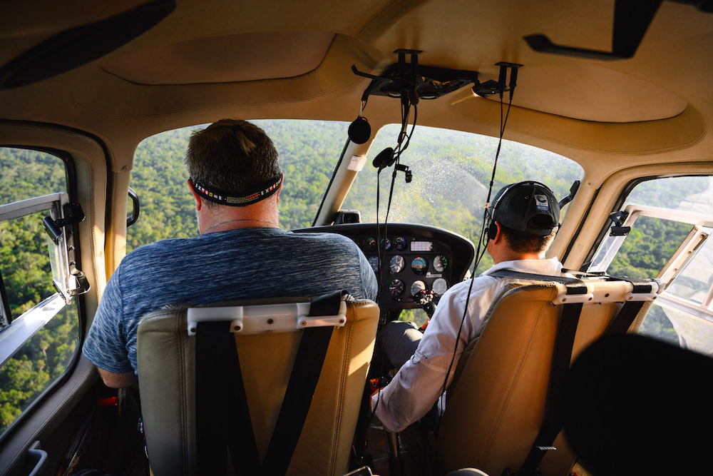 Helikopter El Mirador Guatemala