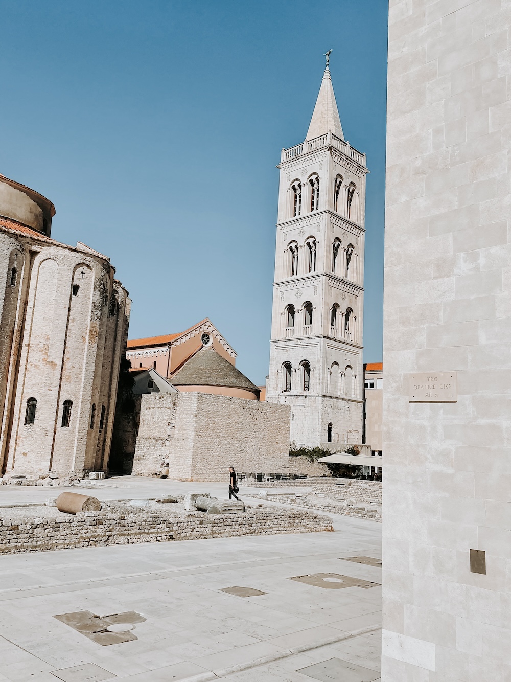 Het Romeinse forum, Zadar