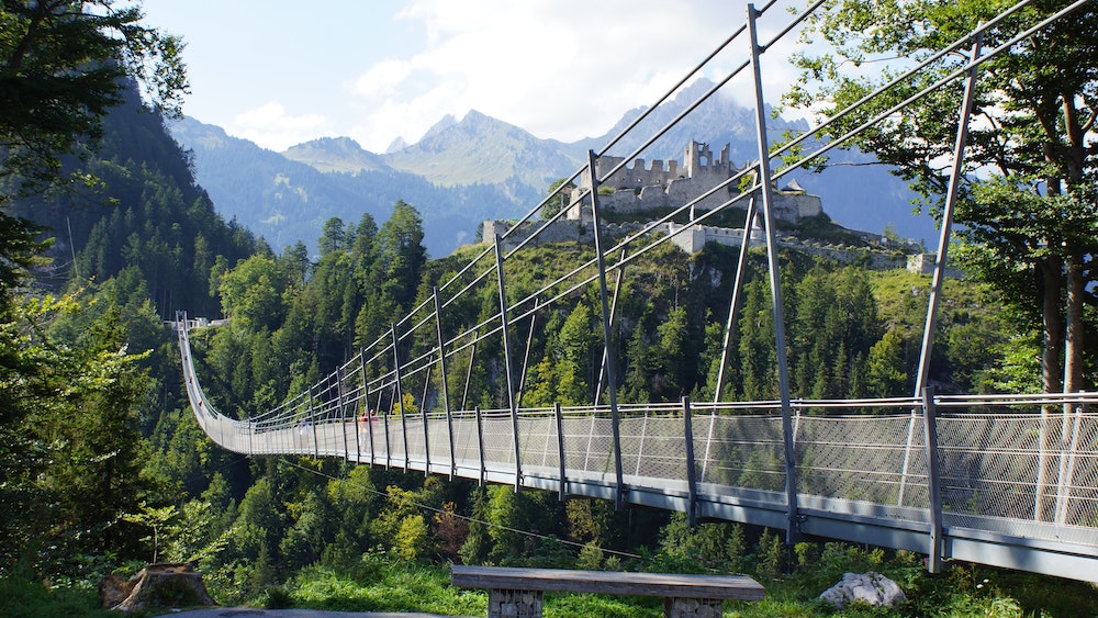 Highline, hangbruggen Duitsland