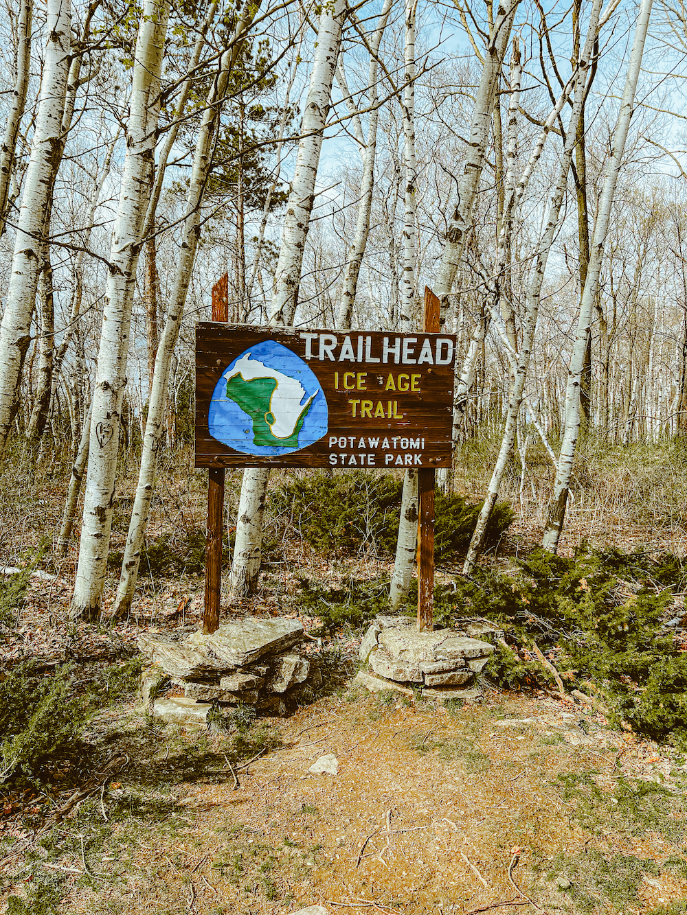 Hiking trail in Wisconsin