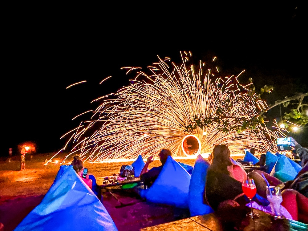 Himmel Bar vuurwerk