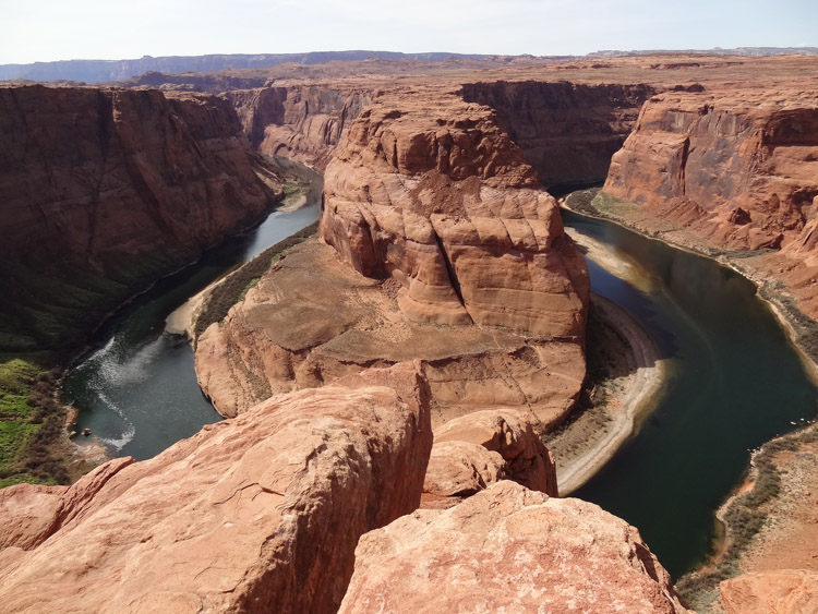 Horseshoe bend sunset trail