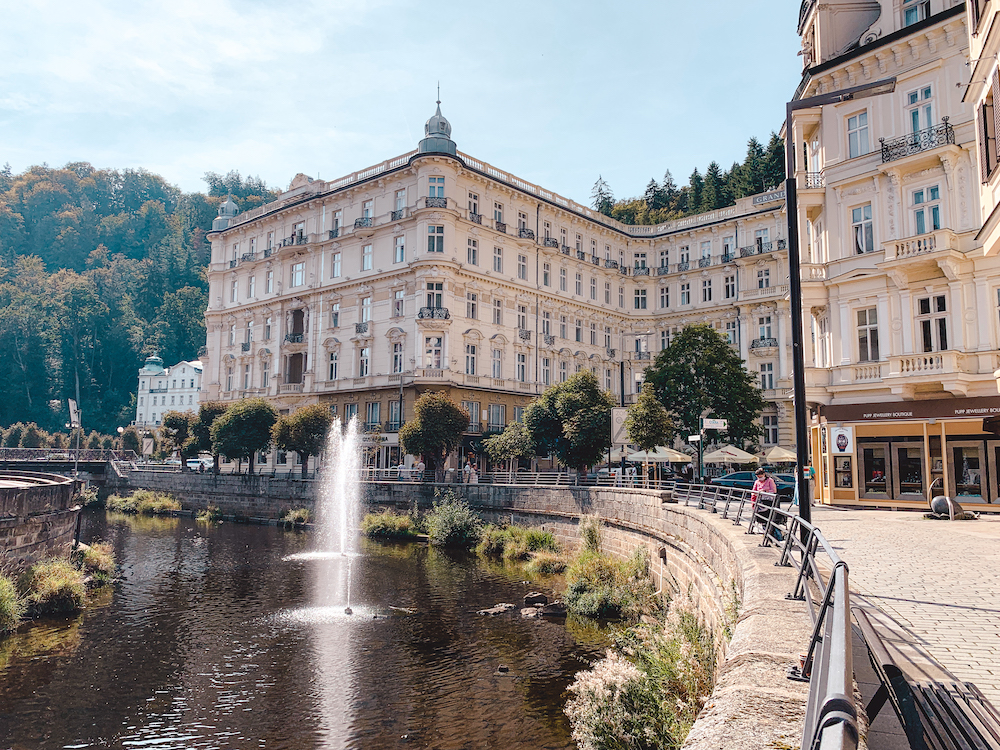 Hot Spring Colonnade in Karlovy Vary