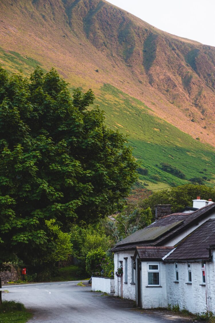 Huisje en bergen, zuiden Snowdonia