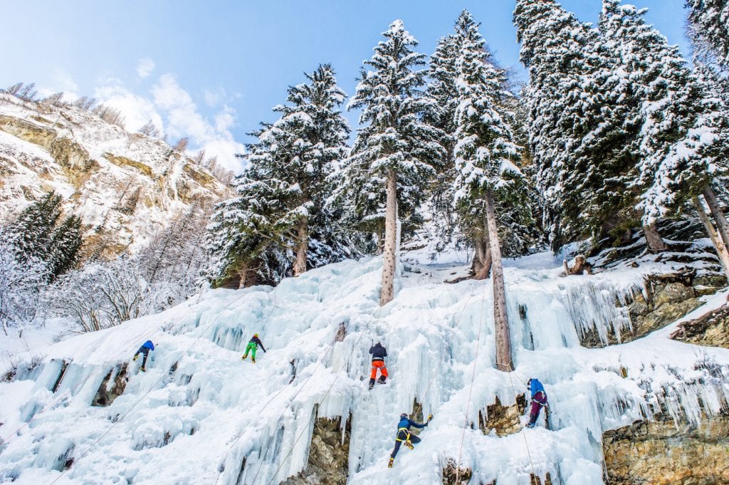 IJsklimmen oostenrijk Eispark top