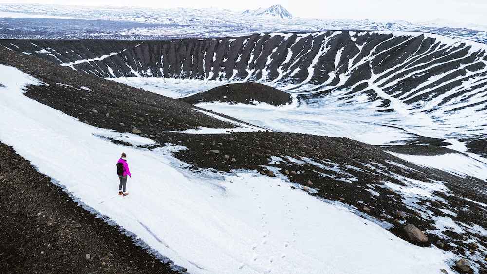 IJsland Hverfjall