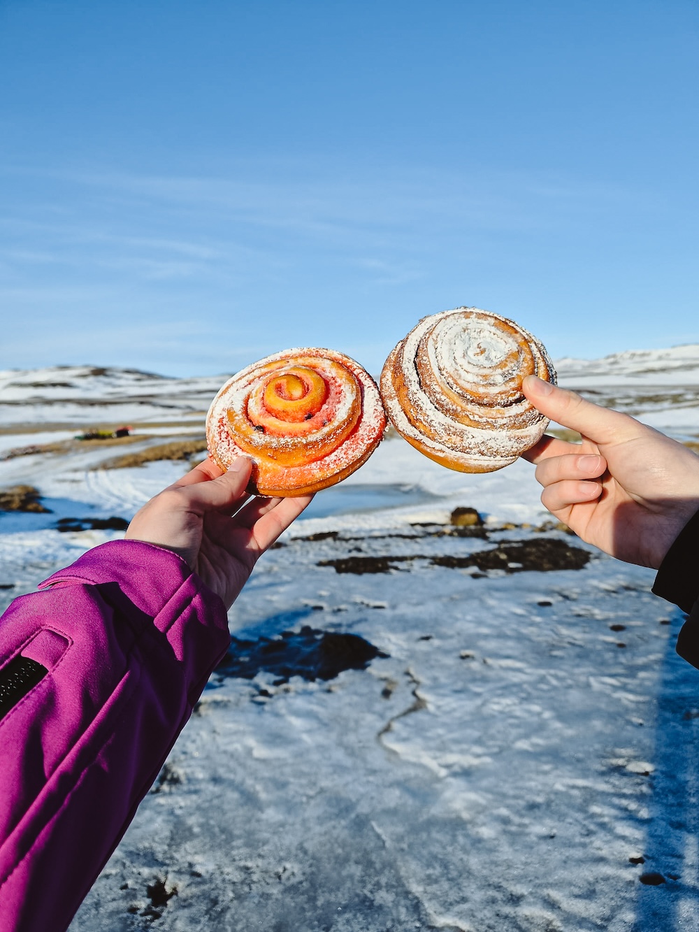 IJsland kanelbulle