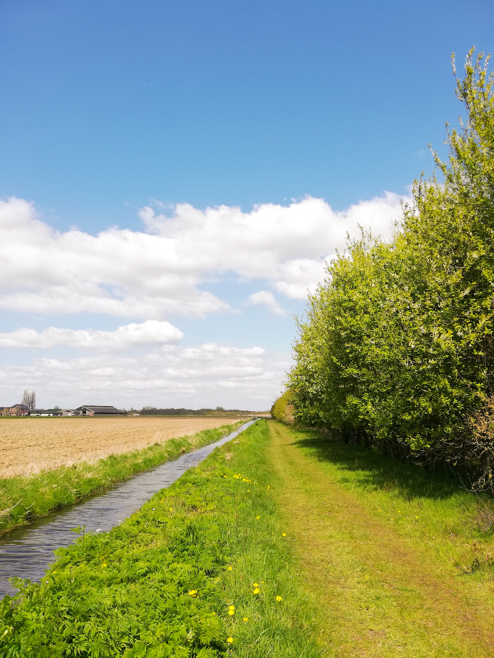 Stuk van het laarzenpad in Oss