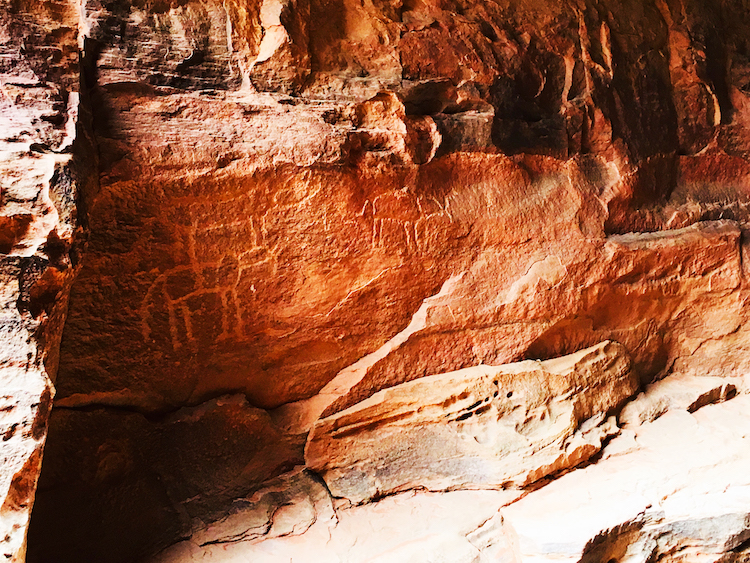 Inscripties wadi rum