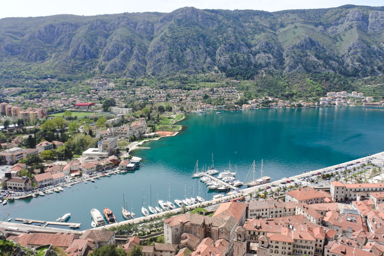 Interrail montenegro tips baai van kotor