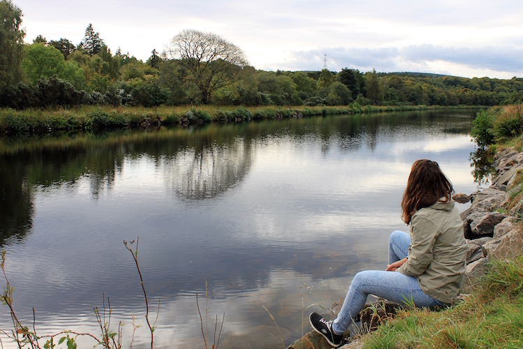 Inverness schotland uitzicht rivier