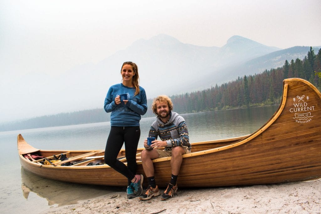 Jasper National Park Canada Pyramid Lake Wild Current Kano