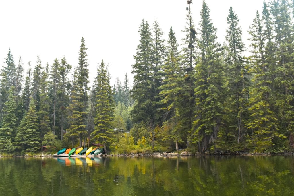 Jasper National Park Canada Pyramid Lake kano-2