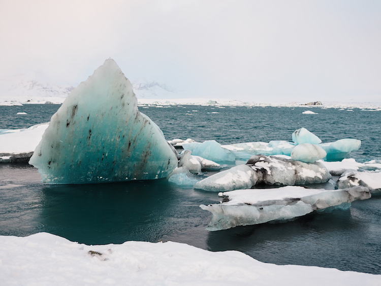 Jökulsárlón gletsjermeer 